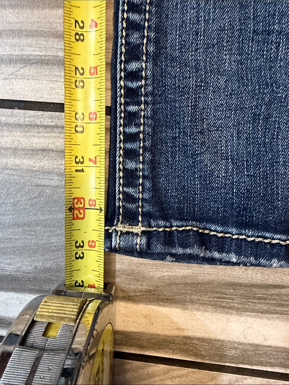 Miss Me Dark Blue Embellished Boot Cut Jeans - Picture 4 of 5